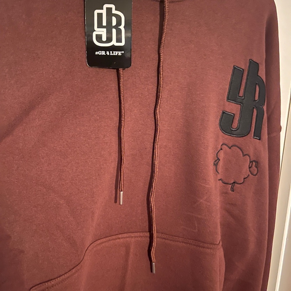 New JLR HOODIE with Black Sheep